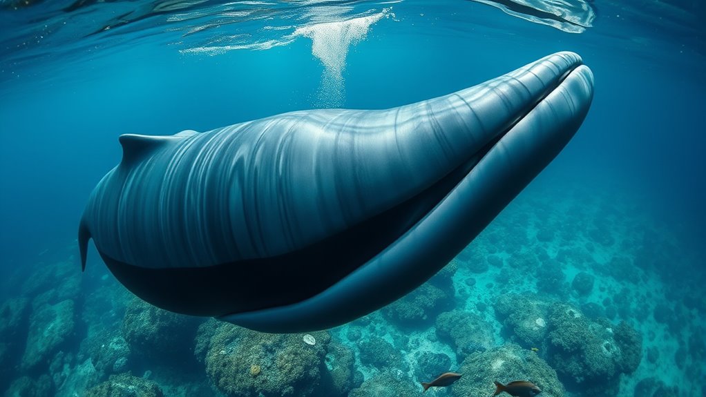 whale penis size varies