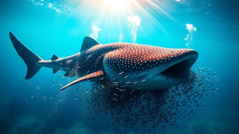 whale shark bait preferences