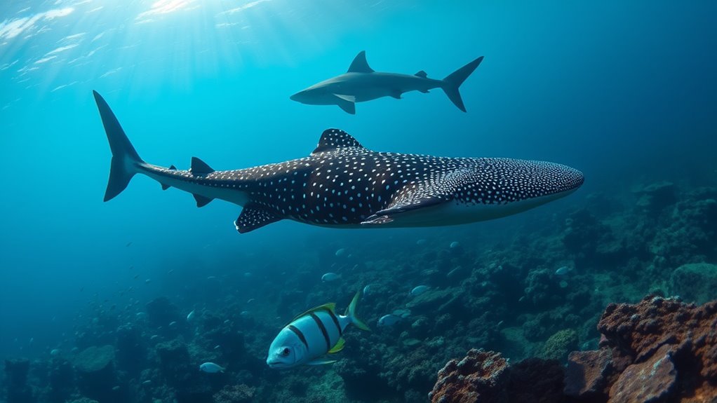 whale shark predator identification