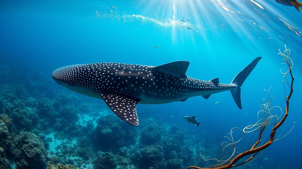 whale sharks are filter feeders
