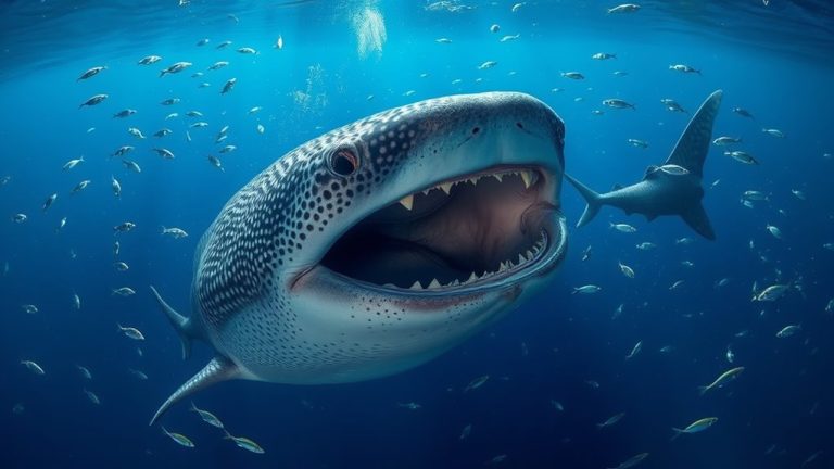 whale sharks are typically gentle