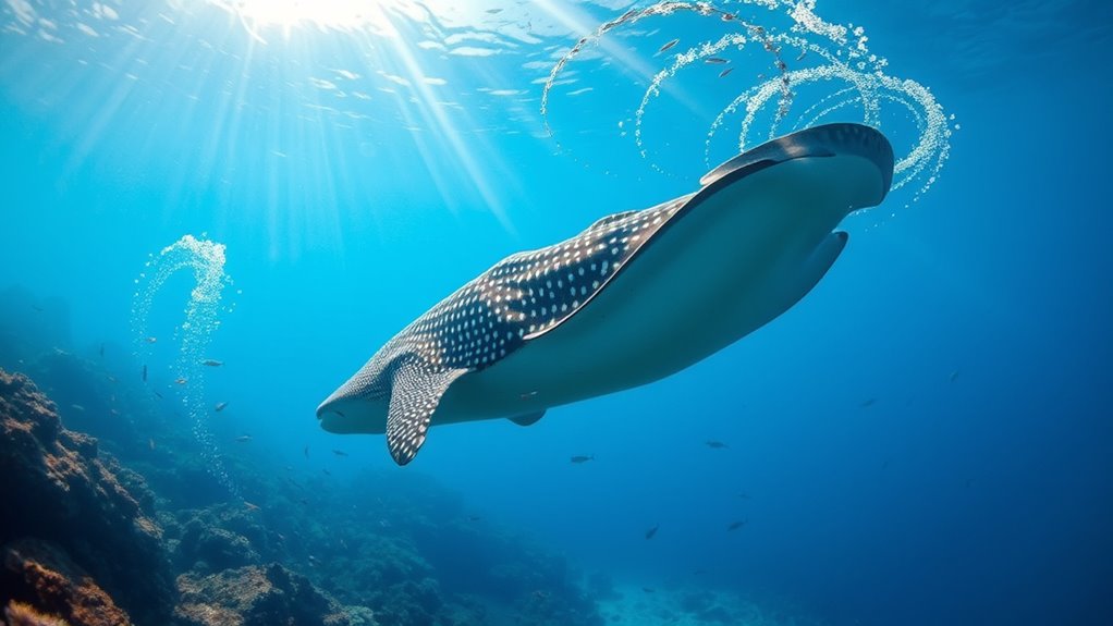 whale sharks communicate acoustically
