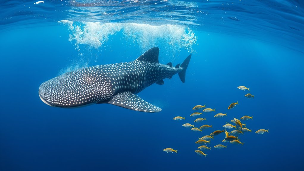 whale sharks communicate via vibrations