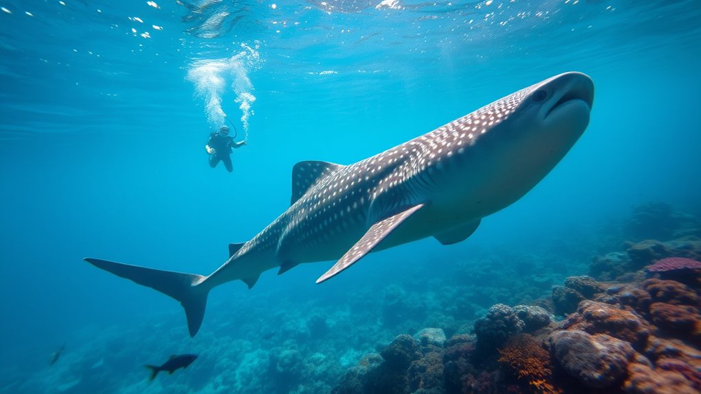 whale sharks do not attack