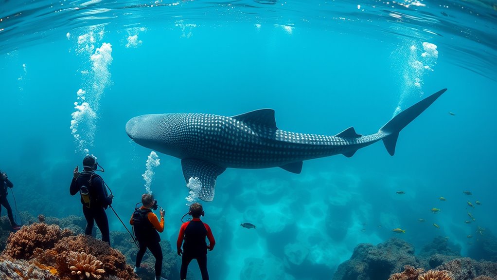 whale sharks do not attack