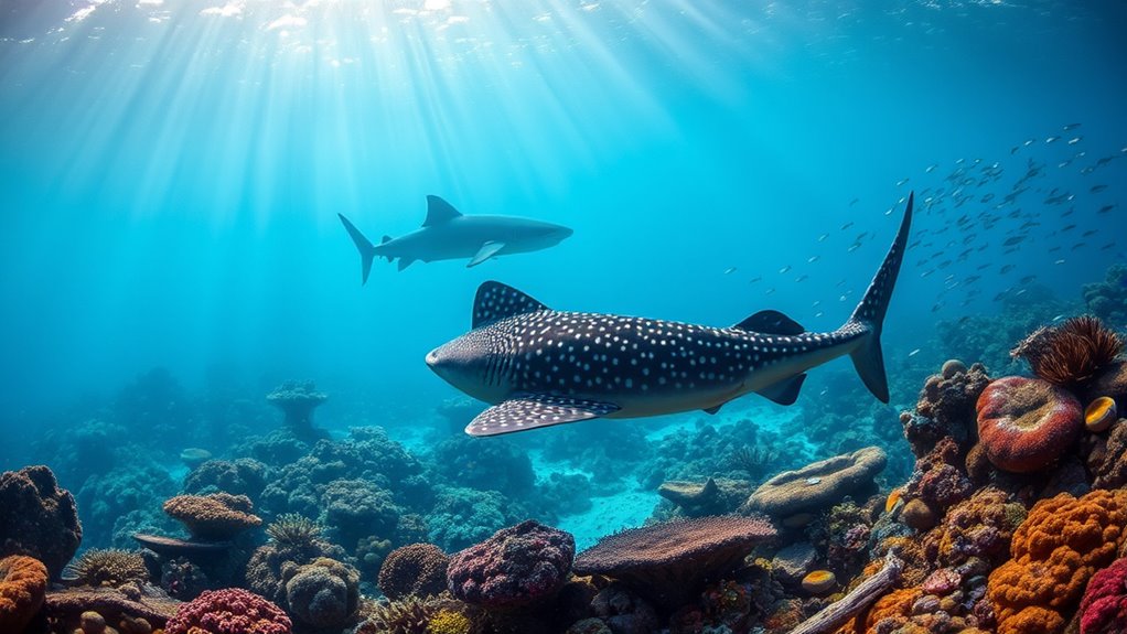 whale sharks face few predators