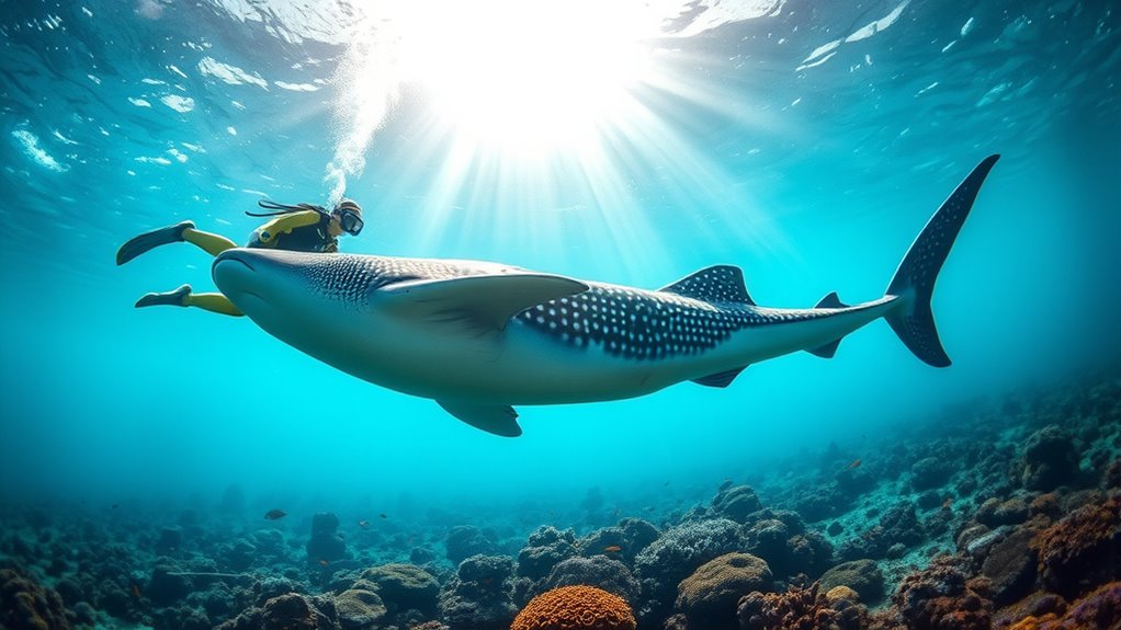 whale sharks gal pagos season