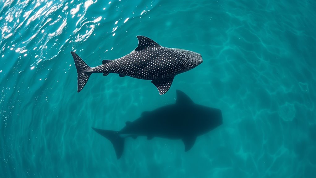 whale sharks vs blue whales