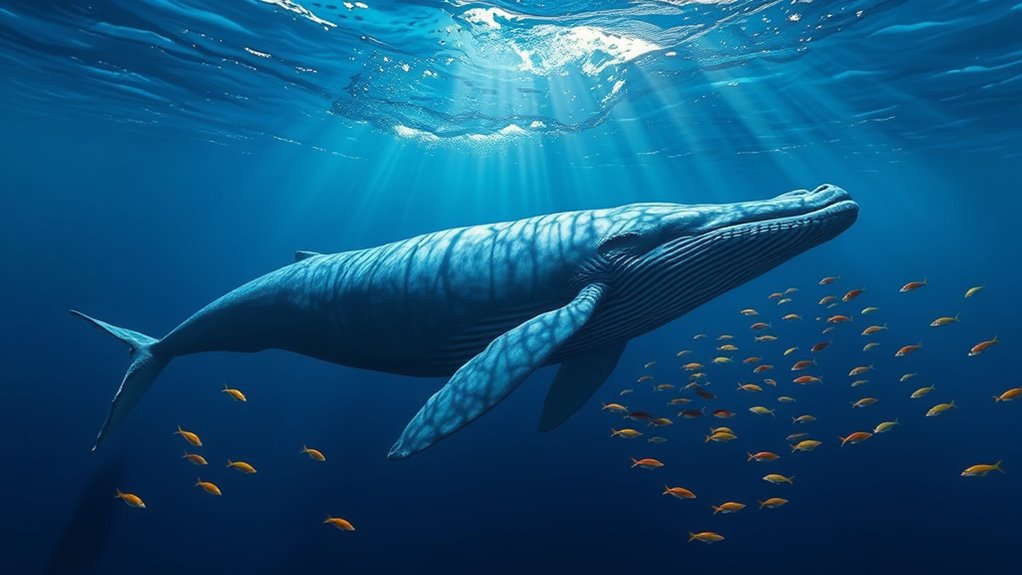 whale symbolizes power and wisdom