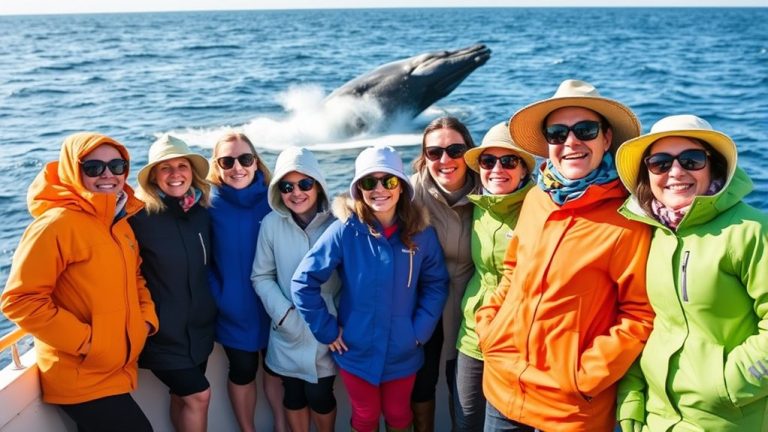 whale watching clothing tips