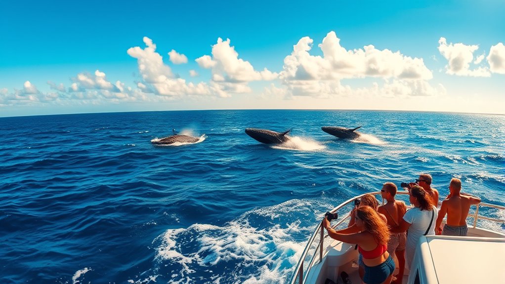 whale watching peak months