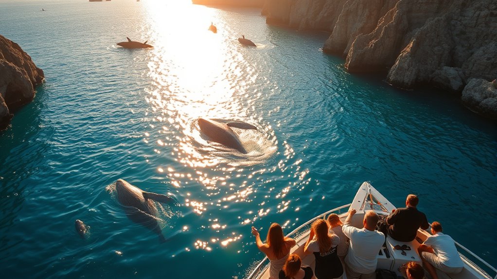 whale watching peak months