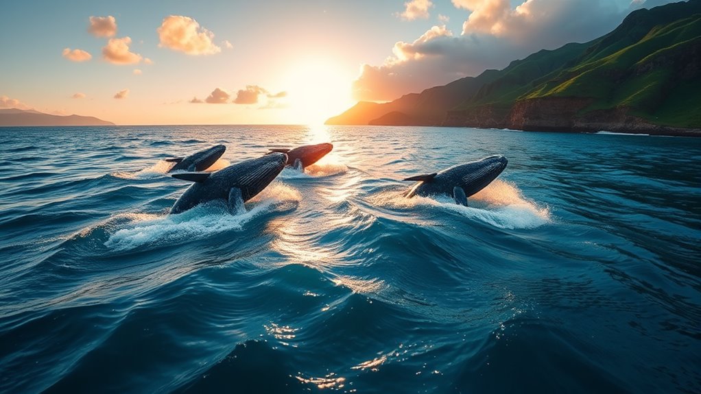 whale watching peak months