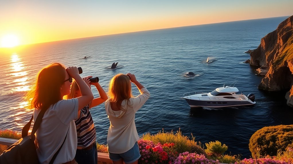 whale watching trip planning