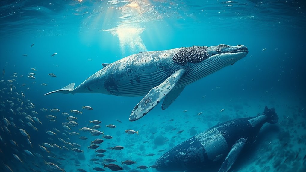 whales are marine consumers