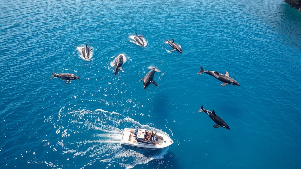 whales peak during january