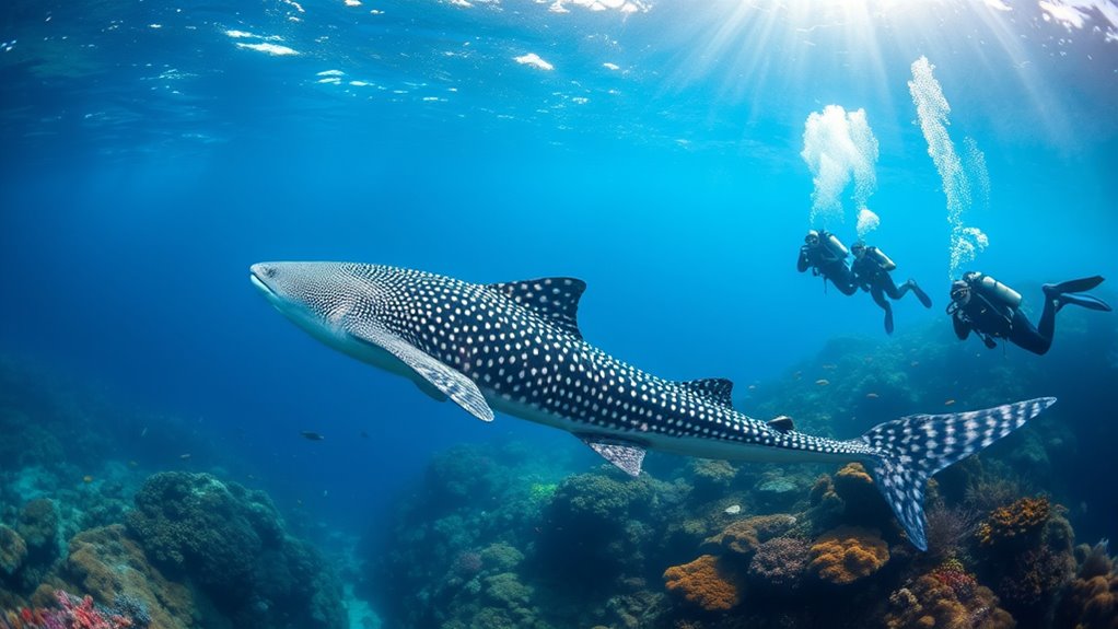 year round whale shark encounters
