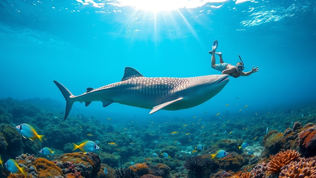 year round whale shark encounters