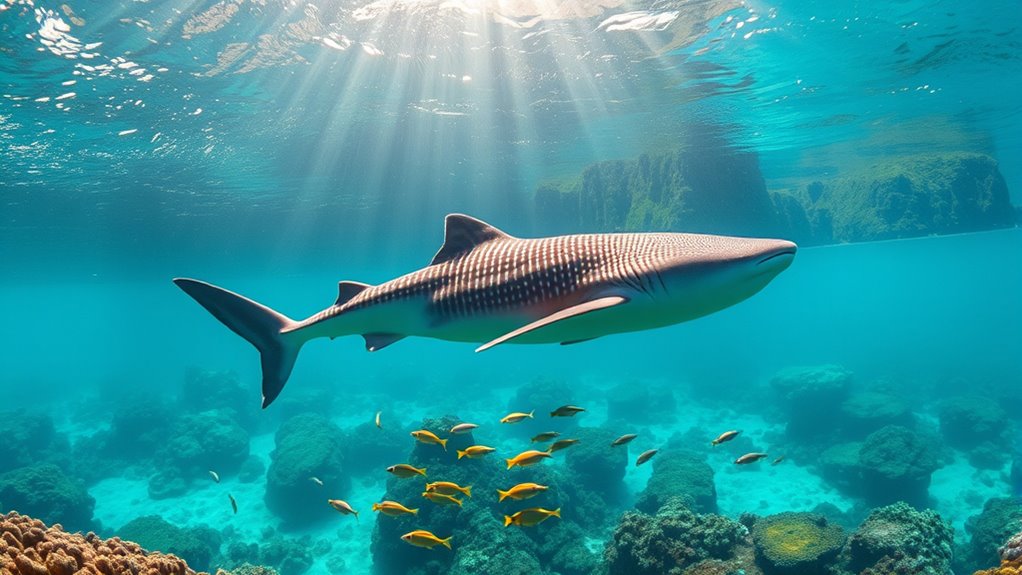 year round whale shark sightings