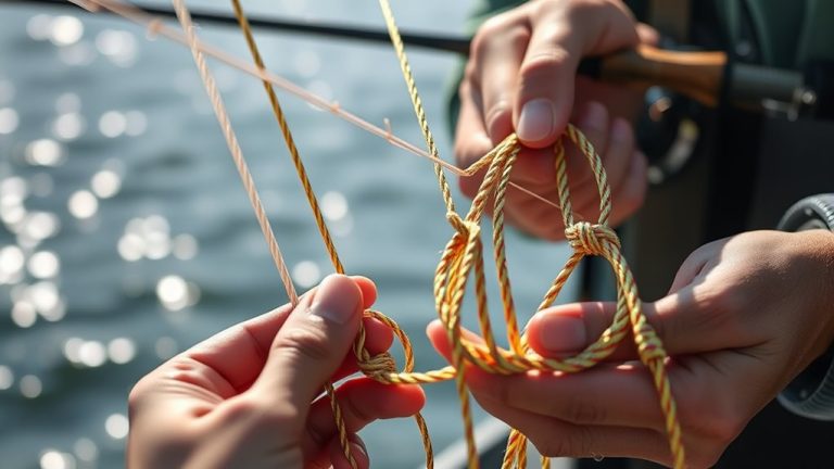 top braided fishing knots