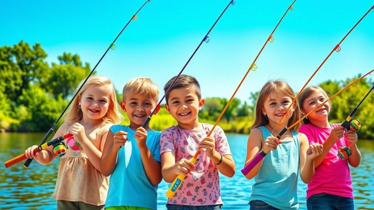 easy casting kids poles