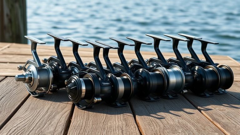top closed face reels