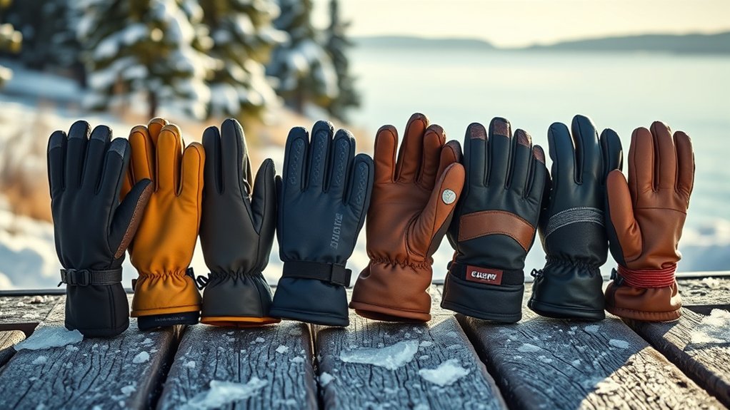 top cold weather fishing gloves