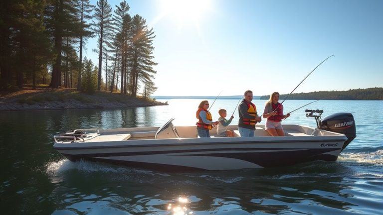 top family fishing boats