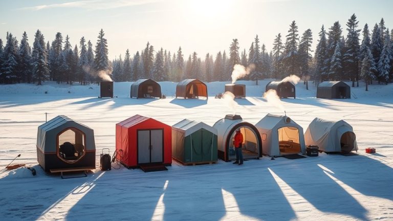 top ice fishing shelters