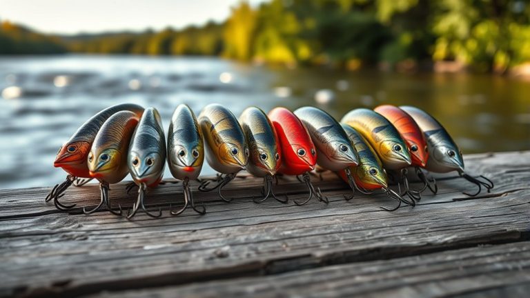 top river fishing lures