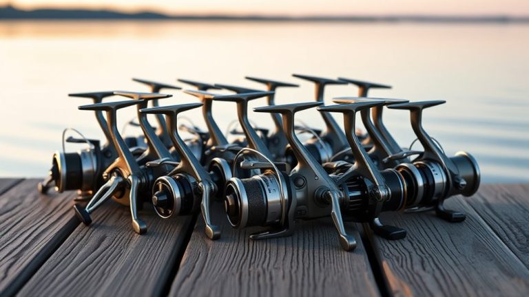 top spin cast reels
