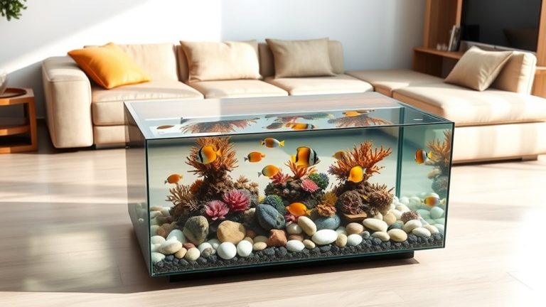 affordable fish tank coffee tables