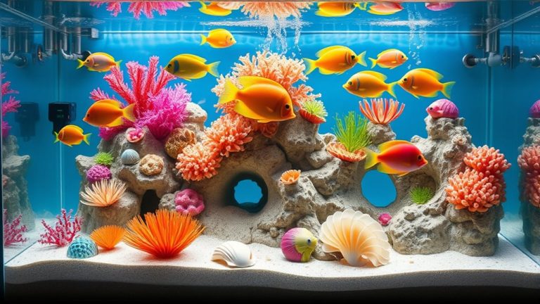aquarium decor for saltwater