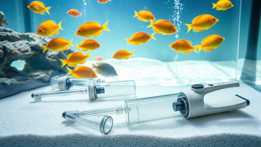 aquarium sand cleaning tools