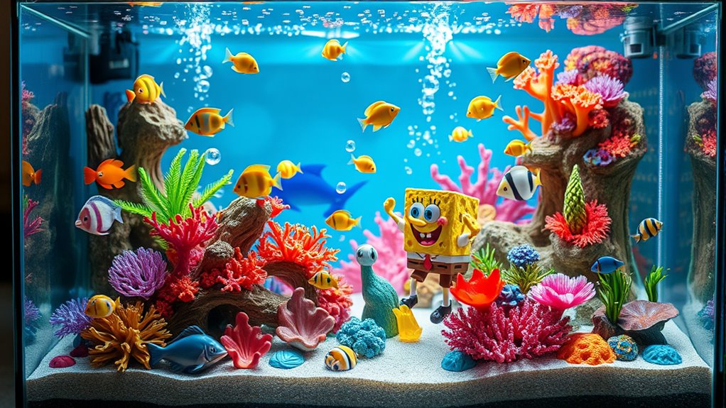 bikini bottom fish tanks