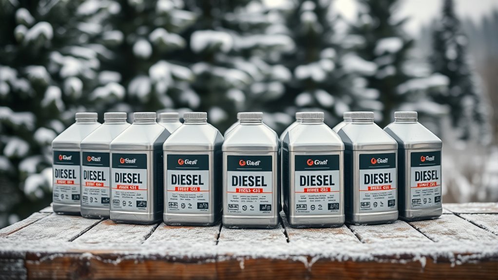 cold weather diesel oils