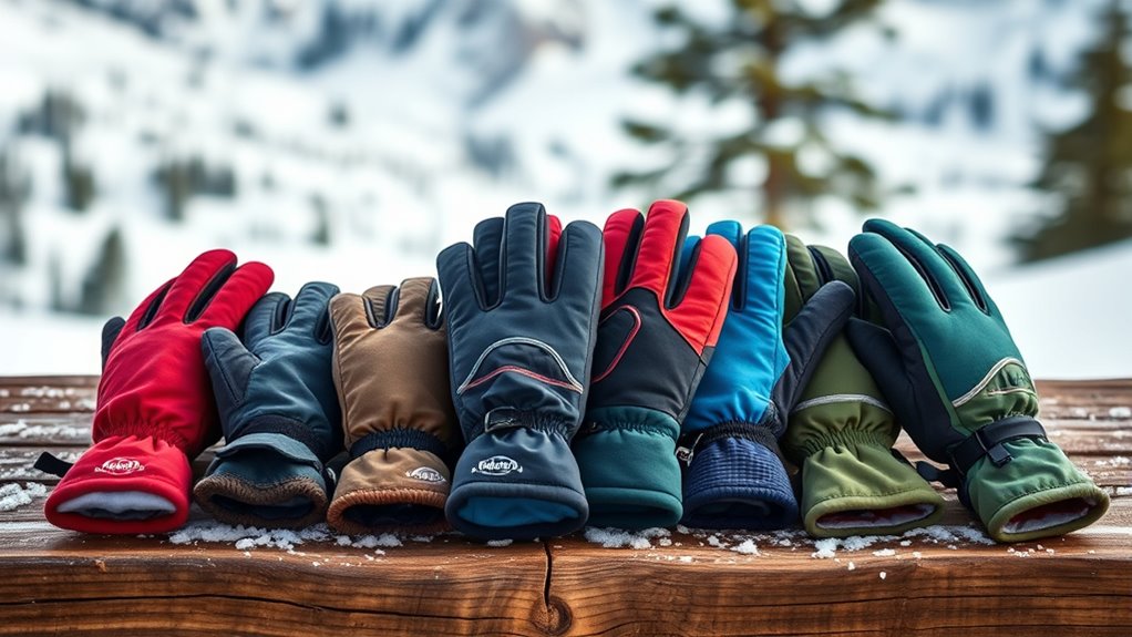 cold weather hiking gloves