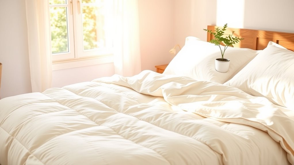 comforters for warm weather