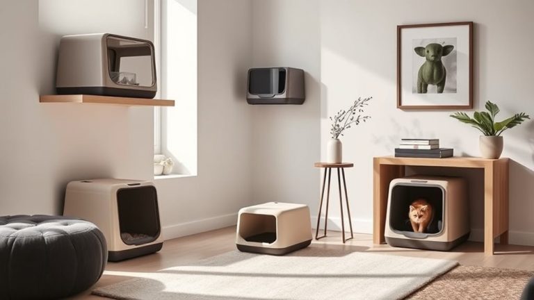 compact litter box options