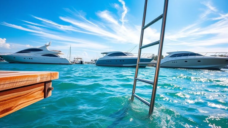 durable saltwater dock ladders