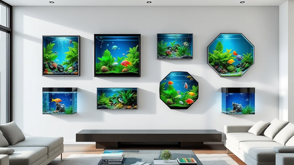 fish tank frame ideas