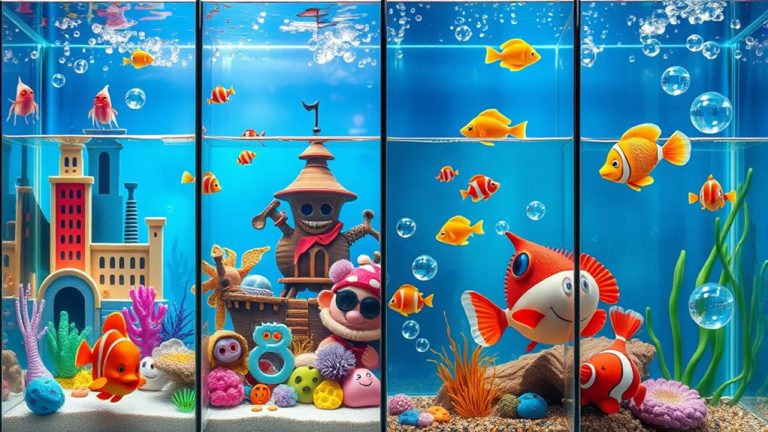 funny fish tank backgrounds