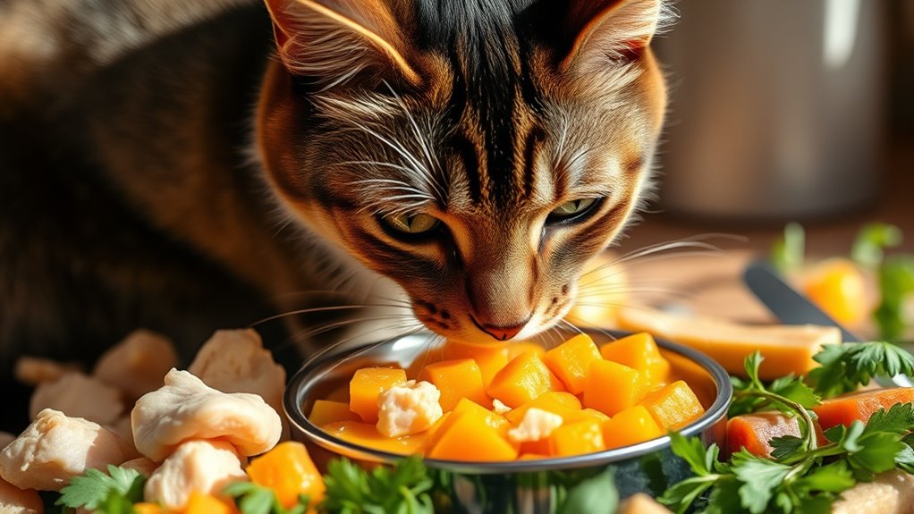 healthy foods for sick cats