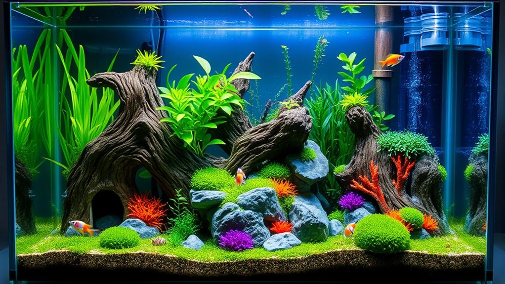 impressive 10 gallon decor
