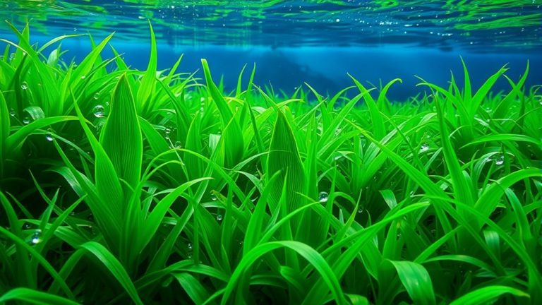 lush underwater carpet plants