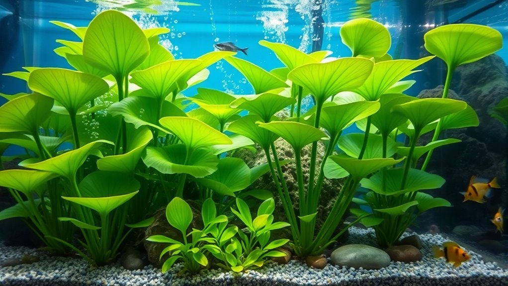 melon sword aquarium plants