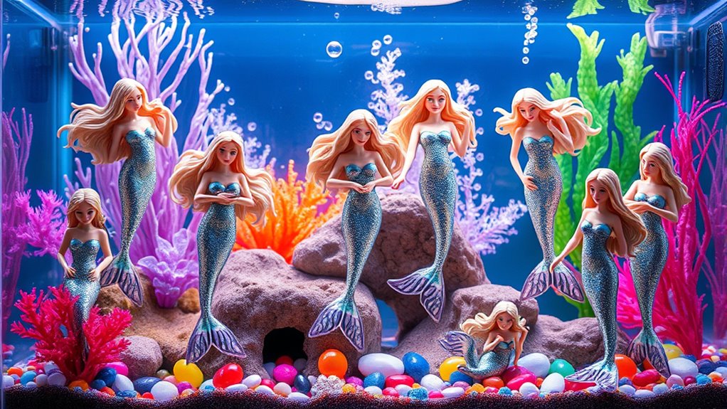 mermaid themed aquarium decorations 2026