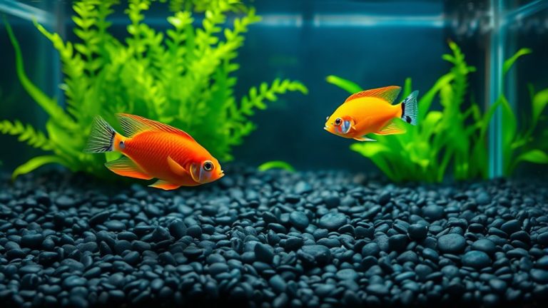 natural black aquarium gravel