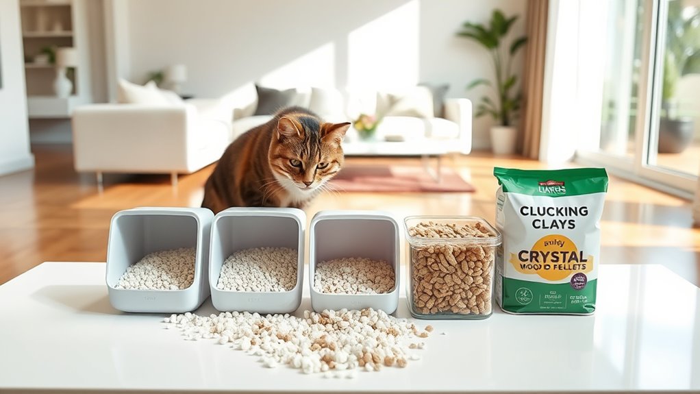 non tracking cat litter