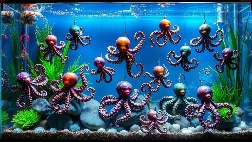 octopus themed aquarium decorations 2026